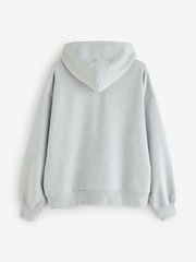 Gap Grey Hoodie Logo London Pullover Hoodie - Image 2 of 4