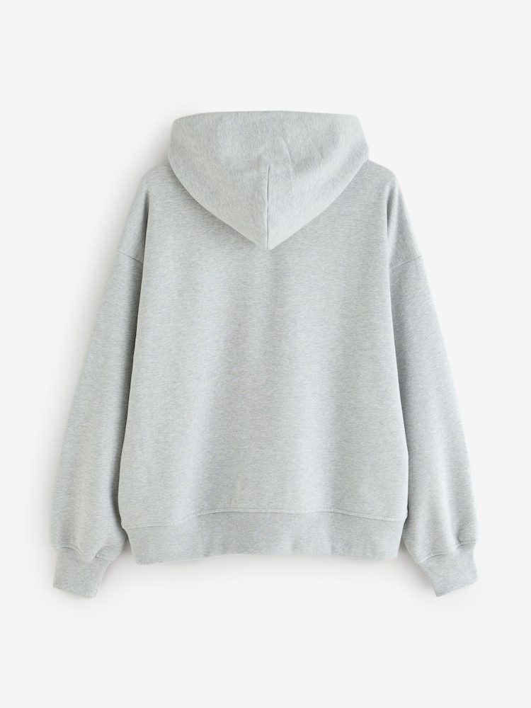 Gap Grey Hoodie Logo London Pullover Hoodie - Image 2 of 4