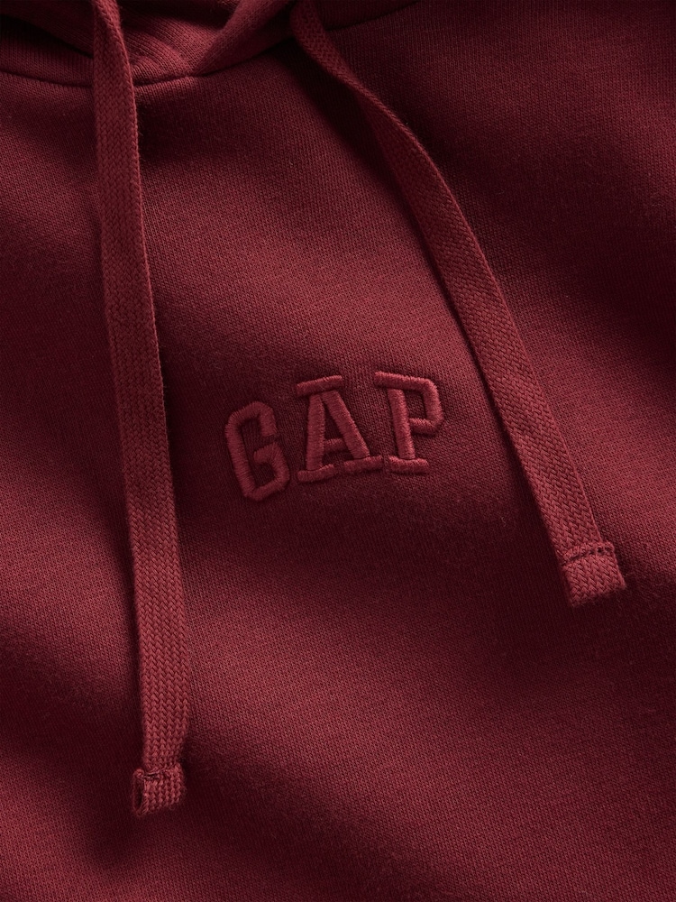 Rot - Gap – Hoodie mit Mini-Logo in Relaxed-Fit - Bild 3 von 3 Rot - Gap – Hoodie mit Mini-Logo in Relaxed-Fit - Bild 3 von 3