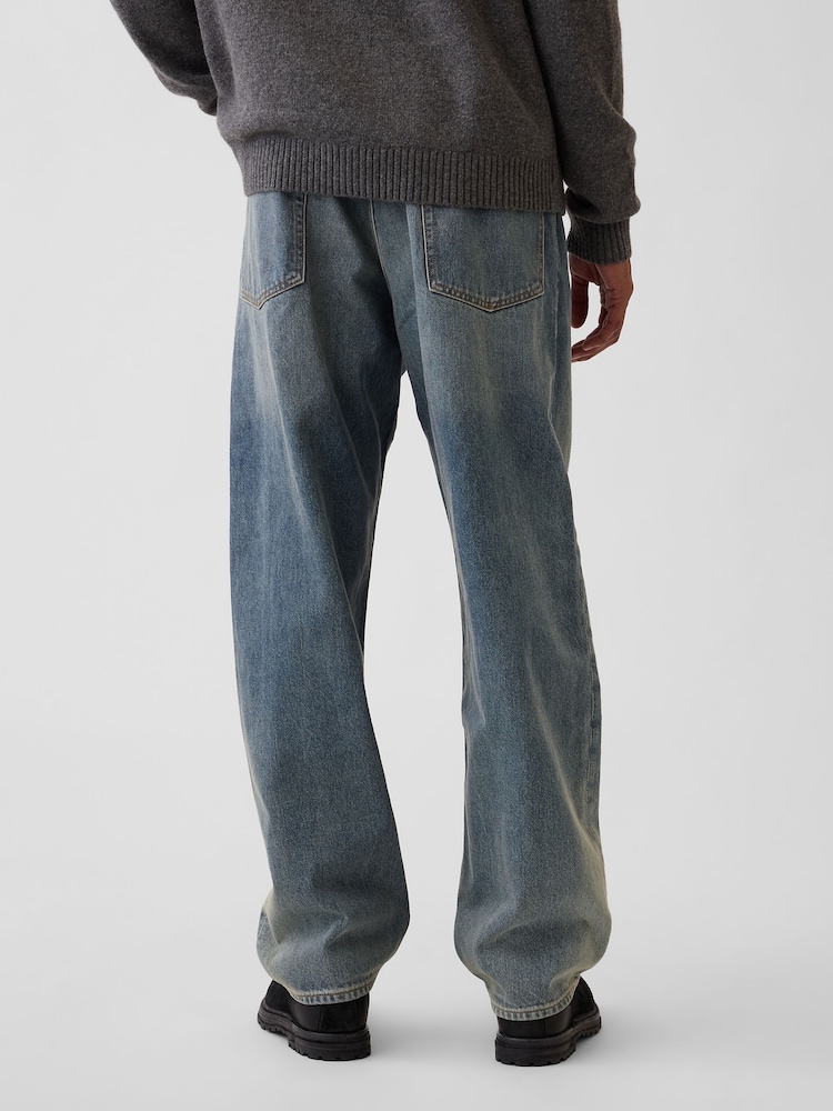 Gap Faded Blue Baggy Jeans - Image 2 of 6
