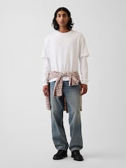 Gap Faded Blue Baggy Jeans - Image 6 of 6