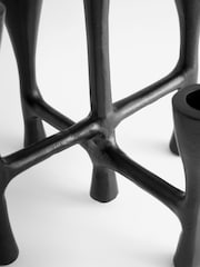 Black Candelabra Candle Holder - Image 6 of 6