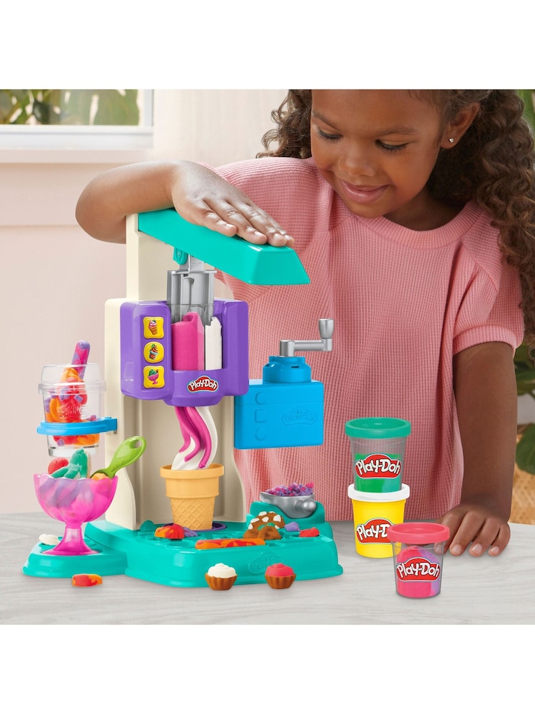 Hasbro Play Doh Rainbow Swirl Ice Cream Playset - Image 1 of 5