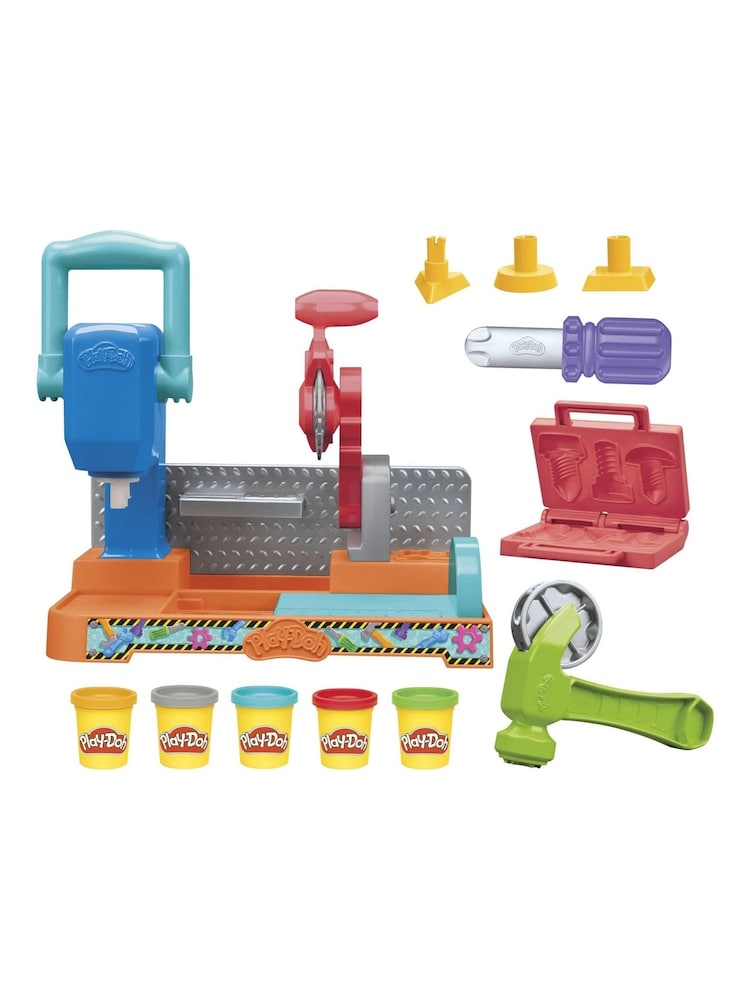 Hasbro Play Doh Stamp N Saw Tool Bench - Image 6 of 6