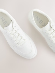 White Forever Comfort® Cleat Chunky Lace Up Trainers - Image 4 of 5