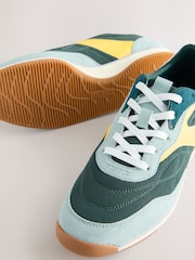 Green Forever Comfort® Slim Panel Detail Lace-Up Trainers - Image 8 of 8
