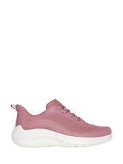 Skechers Pink Bobs Squad Waves Still Wading Trainers - Image 1 of 3