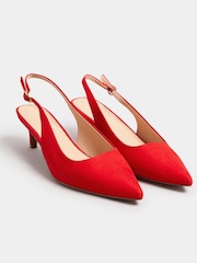 rdeča - Long Tall Sally Slingback Point čevlji - Slika 2 iz 5
