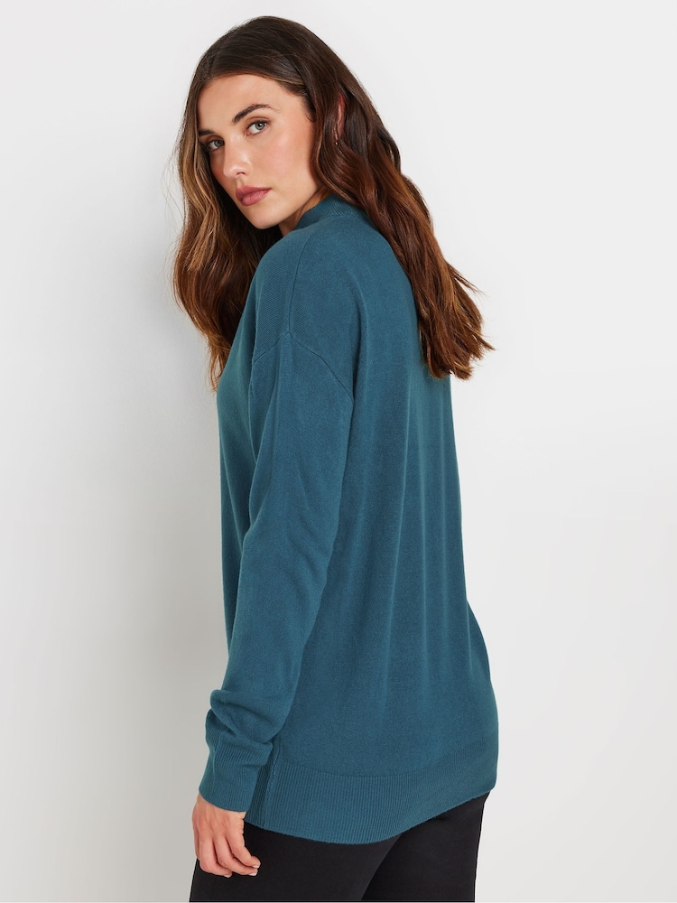 Albastru - Pulover Long Tall Sally Turtleneck - Image 3 of 5