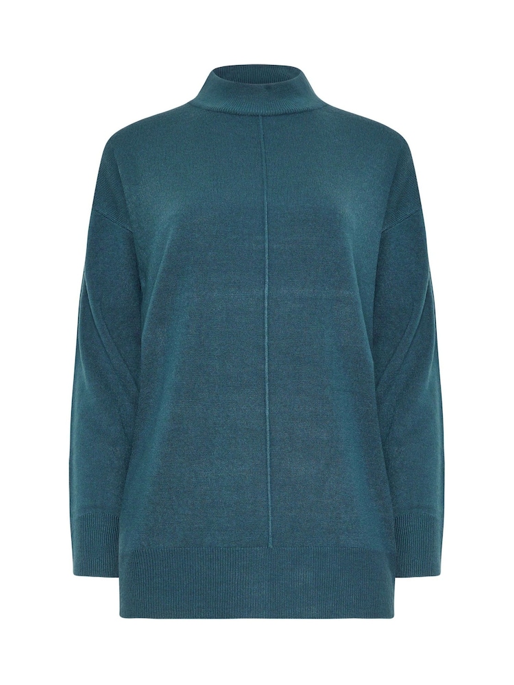 Albastru - Pulover Long Tall Sally Turtleneck - Image 5 of 5