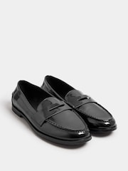 Long Tall Sally Black Patent Loafers - Image 2 of 5
