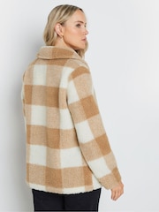 Long Tall Sally Natural Check Fleece - Image 4 of 7