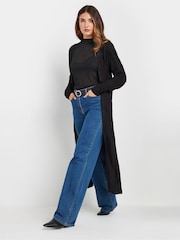 Long Tall Sally Black Midaxi Cashmillon Cardigan - Image 2 of 6