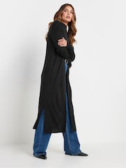 Long Tall Sally Black Midaxi Cashmillon Cardigan - Image 3 of 6