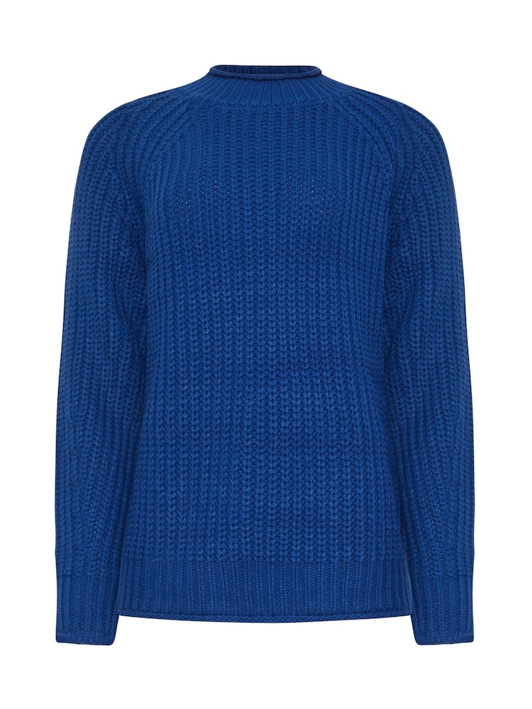 Long Tall Sally Basic-Strickpullover aus Acryl - Bild 4 von 4 Long Tall Sally Basic-Strickpullover aus Acryl - Bild 4 von 4