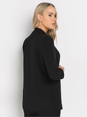 Long Tall Sally Black Stretch Tailored Blazer - Image 6 of 8