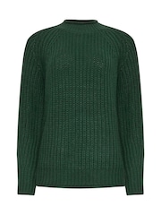 Long Tall Sally Green Basic Acrylic Jumper - Image 5 of 5