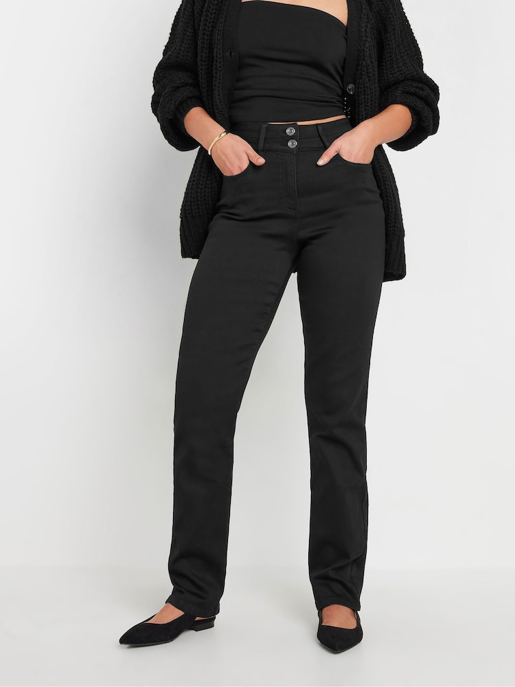 Long Tall Sally Black Lift And Shape Slim Leg Jeans - Image 2 of 5