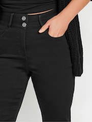 Long Tall Sally Black Lift And Shape Slim Leg Jeans - Image 4 of 5