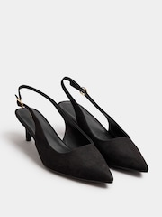 črna - Long Tall Sally Slingback Point čevlji - Slika 3 iz 5