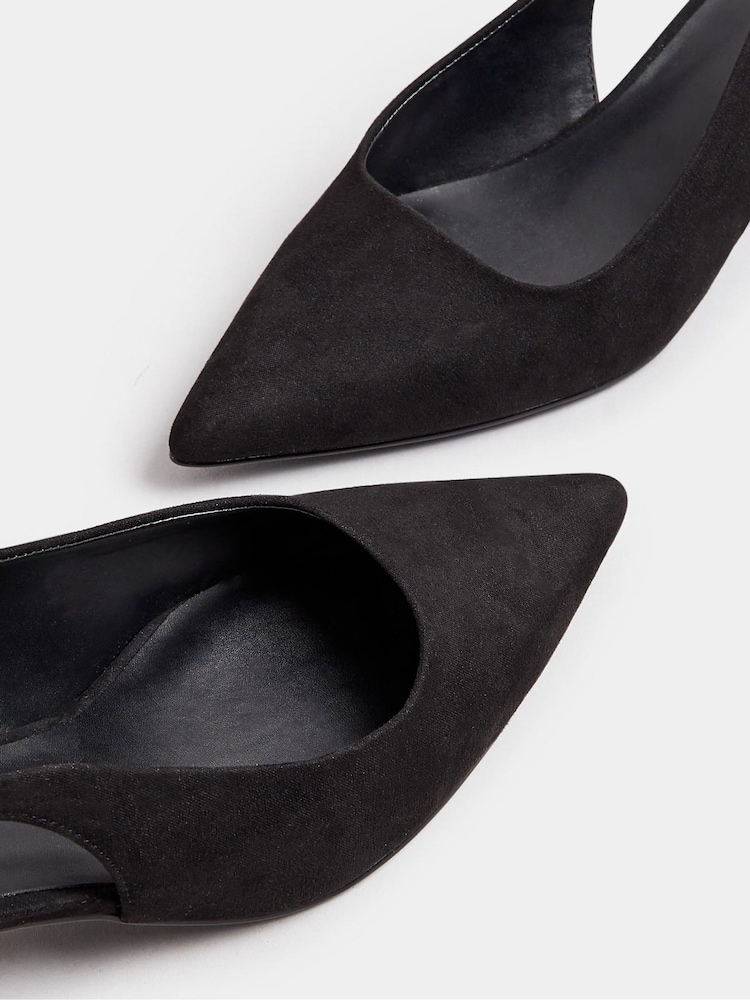 črna - Long Tall Sally Slingback Point čevlji - Slika 5 iz 5
