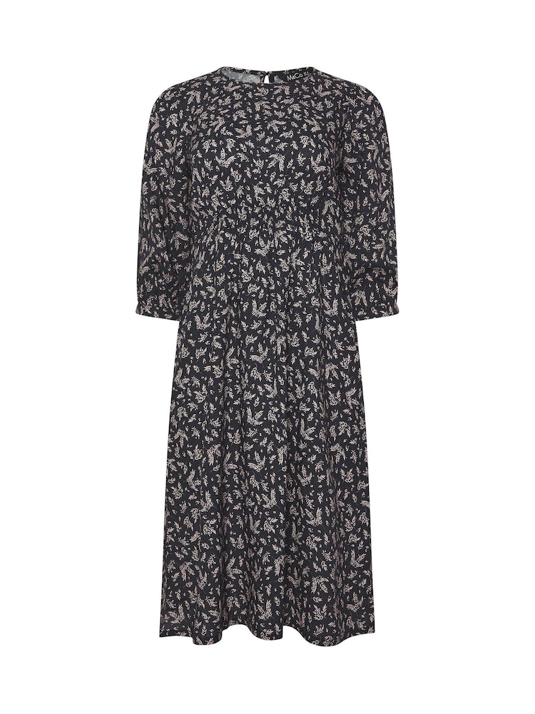 M&Co Black Petite Mini Leaf Dress - Image 5 of 5