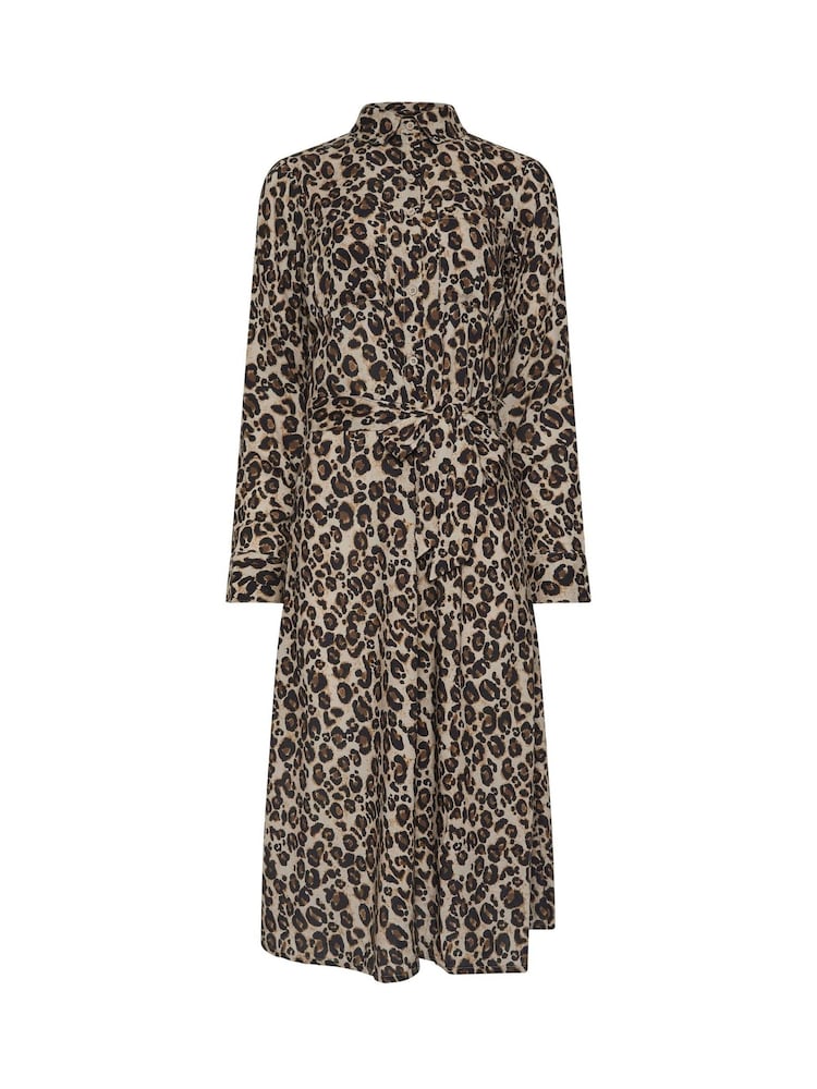 Long Tall Sally Midi Hemdkleid mit Leopardenprint - Bild 6 von 6 Long Tall Sally Midi Hemdkleid mit Leopardenprint - Bild 6 von 6