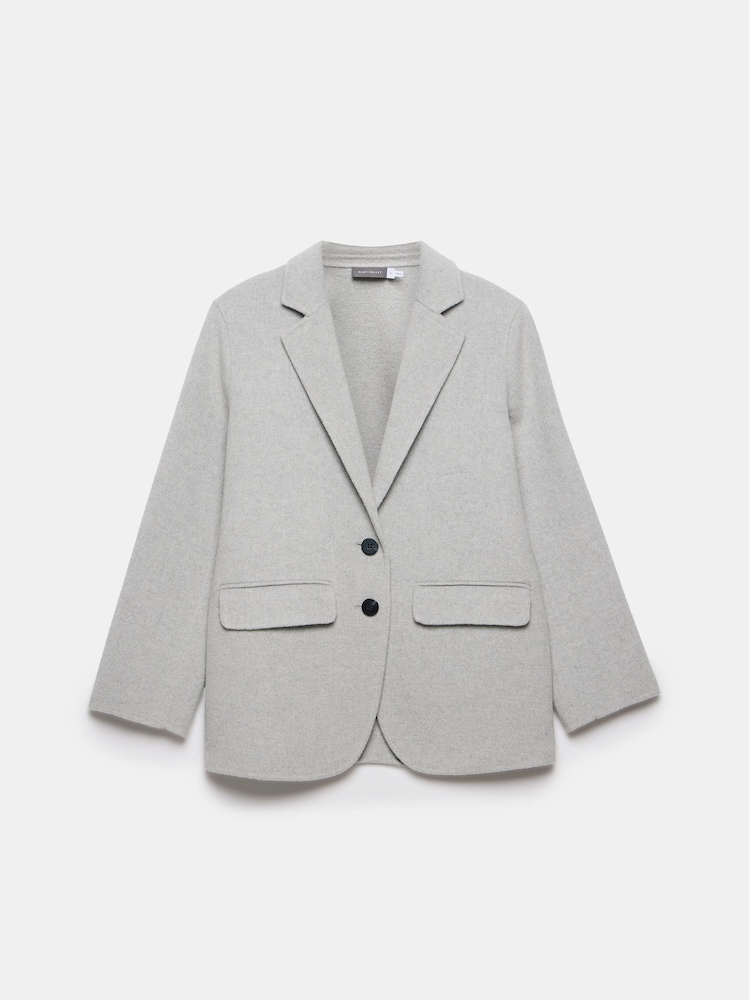Mint Velvet Grey Blazer - Image 3 of 4