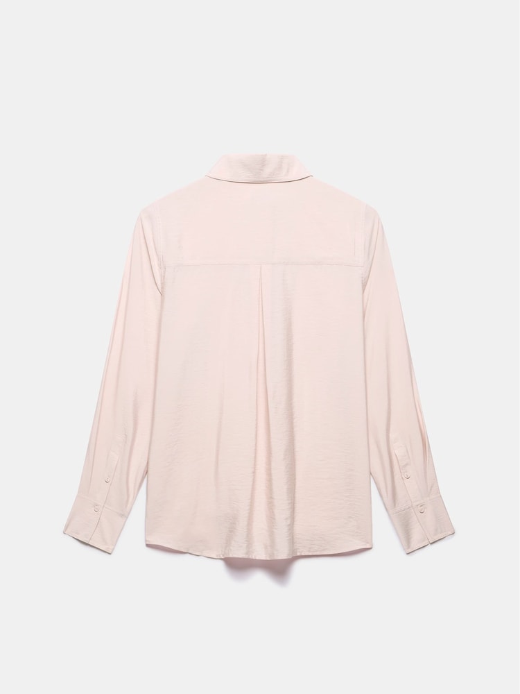 Mint Velvet Pink Pocket Detail Shirt - Image 4 of 4