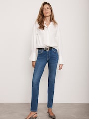 Mint Velvet Blue Skinny Jeans - Image 2 of 4