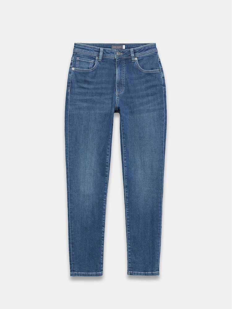 Mint Velvet Blue Skinny Jeans - Image 3 of 4