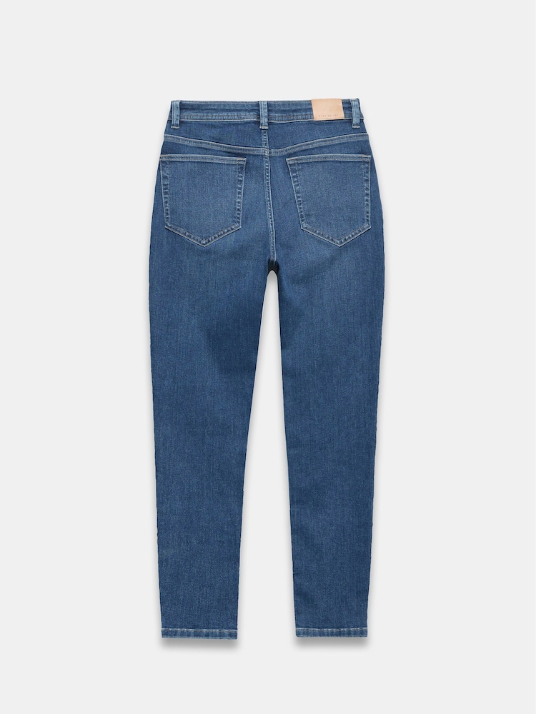 Mint Velvet Blue Skinny Jeans - Image 4 of 4