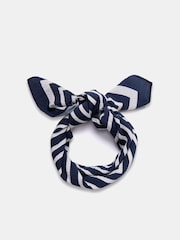 Mint Velvet White Geometric Print Neck Scarf - Image 2 of 4