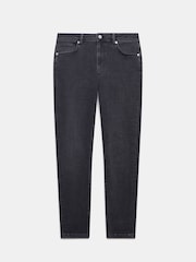 Mint Velvet Black Washed Skinny Jeans - Image 3 of 4