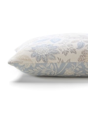 Laura Ashley Seaspray Blue Hedingham 100% Cotton Cushion - Image 4 of 5