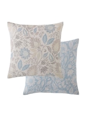 Laura Ashley Seaspray Blue Hedingham 100% Cotton Cushion - Image 5 of 5