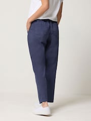 Albastru - M&Co Carpenter Tapered Trousers - Imaginea 3 din 6