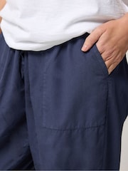 Albastru - M&Co Carpenter Tapered Trousers - Imaginea 4 din 6