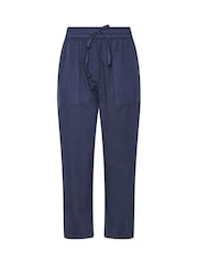 Albastru - M&Co Carpenter Tapered Trousers - Imaginea 5 din 6
