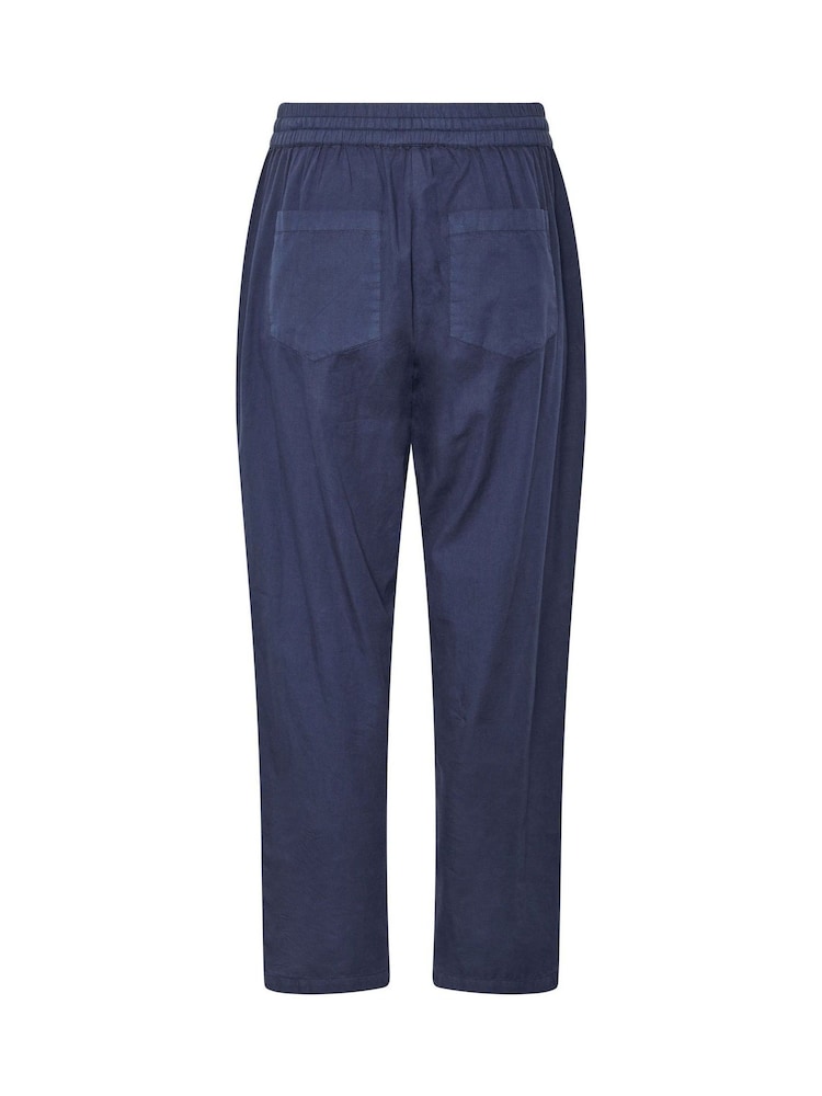 Albastru - M&Co Carpenter Tapered Trousers - Imaginea 6 din 6