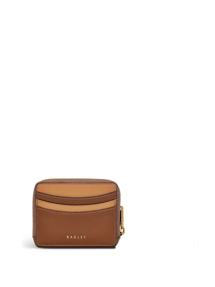 Radley London Small Autumn Editions Ziptop Coin Brown Purse - Image 2 of 3