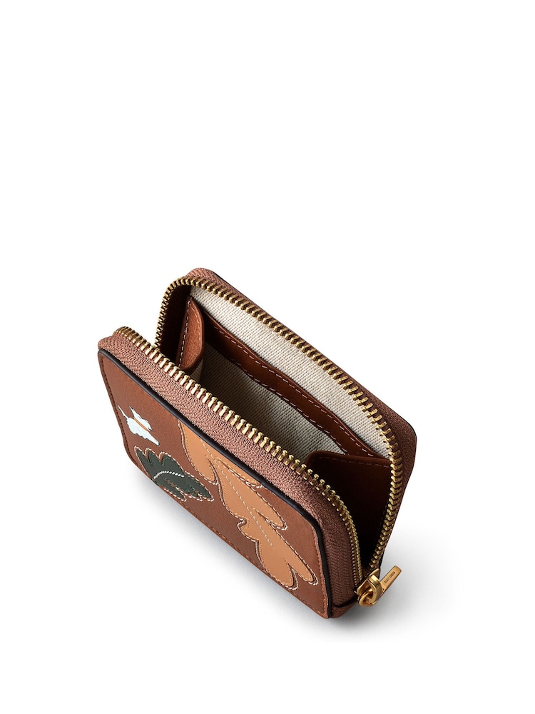 Radley London Small Autumn Editions Ziptop Coin Brown Purse - Image 3 of 3