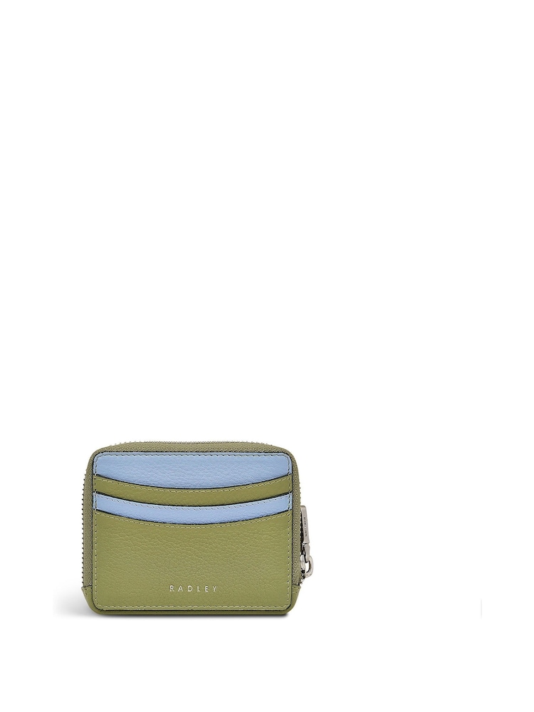 Radley London Small Green Into the Woods Ziptop Coin Purse - Image 2 of 3 Radley London Small Green Into the Woods Ziptop Coin Purse - Image 2 of 3