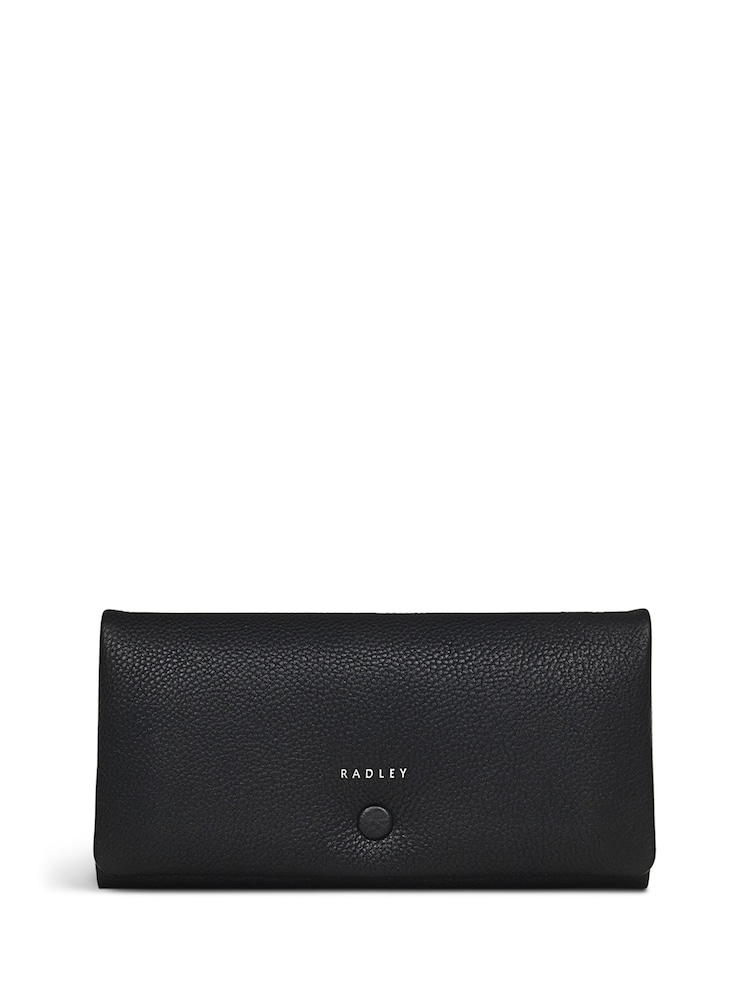 Radley Large Mallow Street Flapover Matinee Black Purse - Image 1 of 4