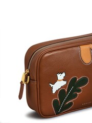 Radley London Small Autumn Editions Ziptop Cross-Body Brown Bag - Image 3 of 4