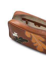 Radley London Small Autumn Editions Ziptop Cross-Body Brown Bag - Image 4 of 4
