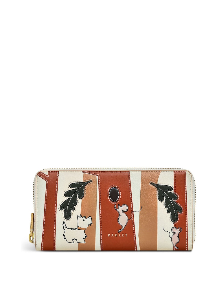 Radley London Large Autumn Editions Zip Around Matinee White Purse - Image 1 of 1