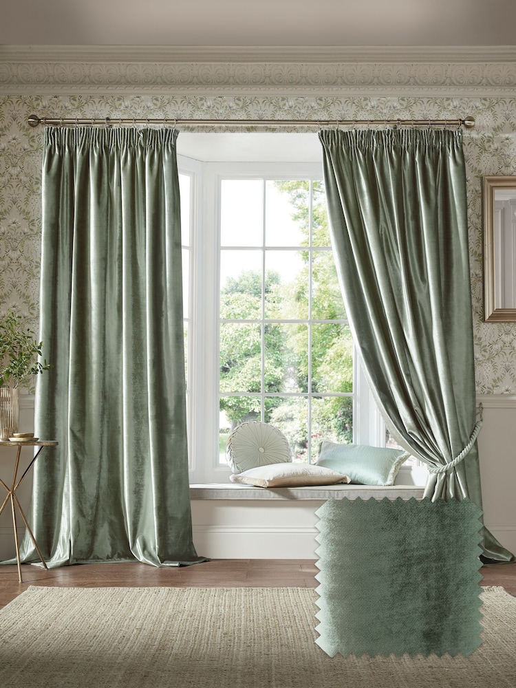 Laura Ashley Loretta Faltenvorhänge - Bild 1 von 4 Laura Ashley Loretta Faltenvorhänge - Bild 1 von 4