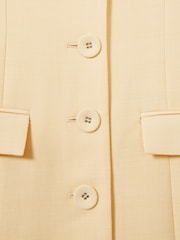 Anna Quan Button Through Mini Dress With Wool - Image 6 of 6