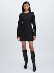 Anna Quan Tailored Button Through Mini Dress - Image 1 of 5